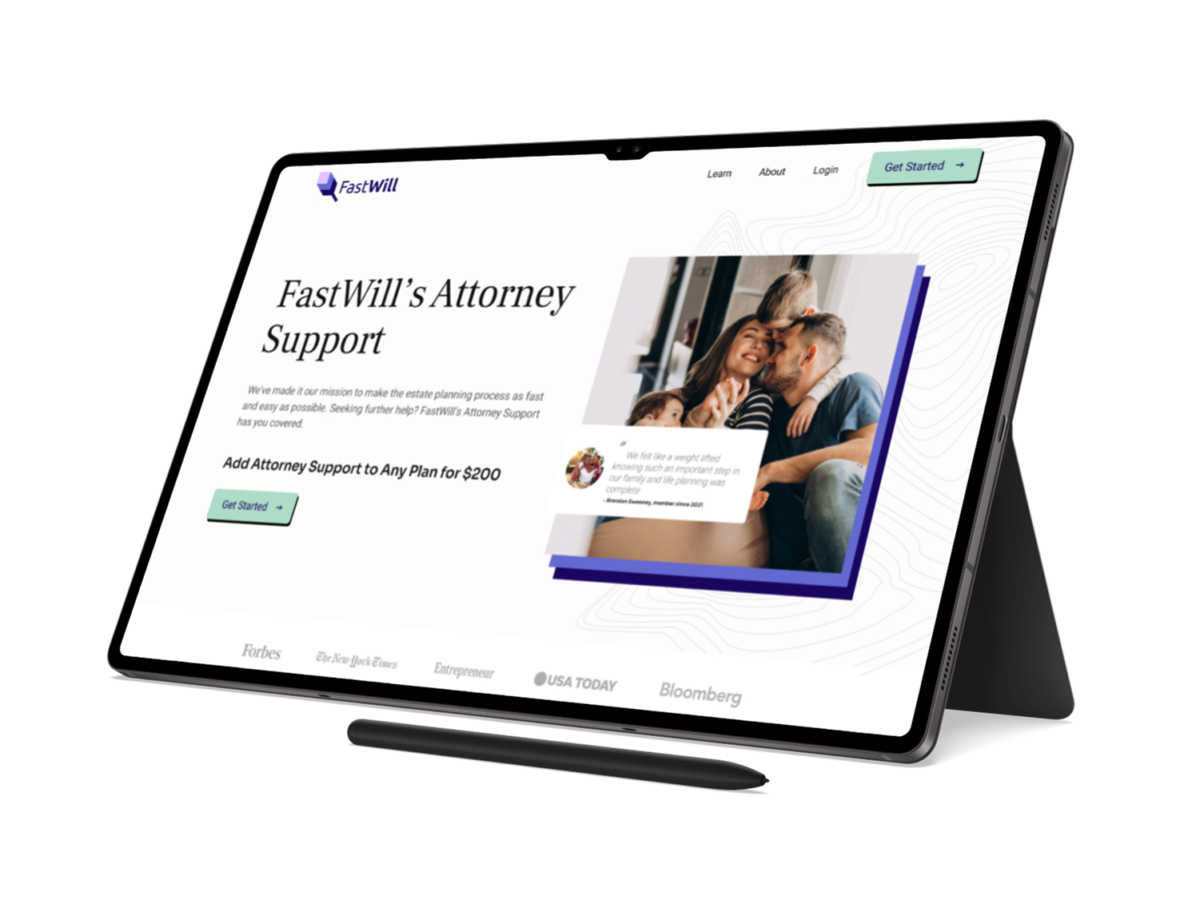 Fast will 1 Fast will Website design
