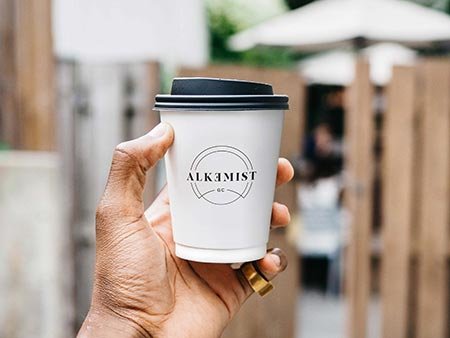 alkemist coffee cupdesign