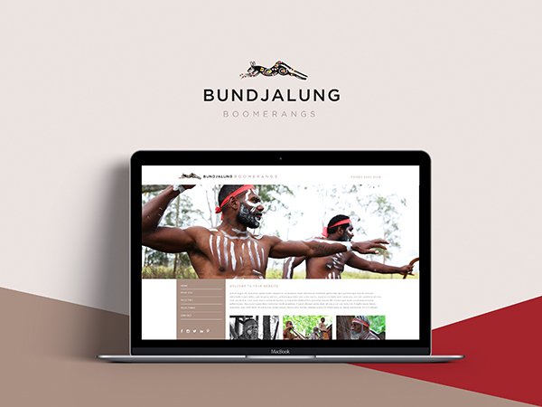 bundjalung aboriginal websitedesign