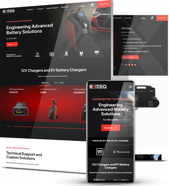 Manufacturing Website Design Company