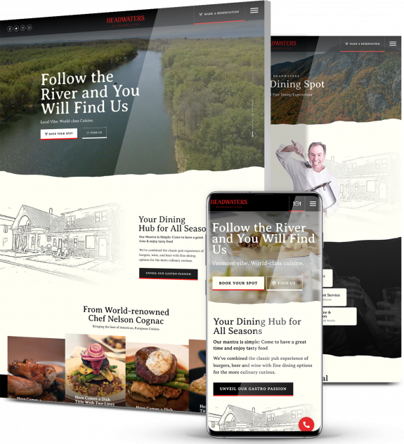 Restaurant Website Design Services