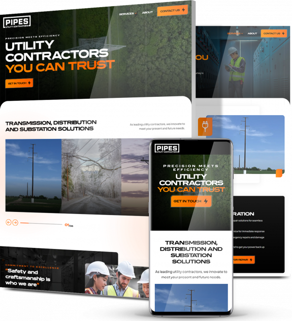 Construction website design company