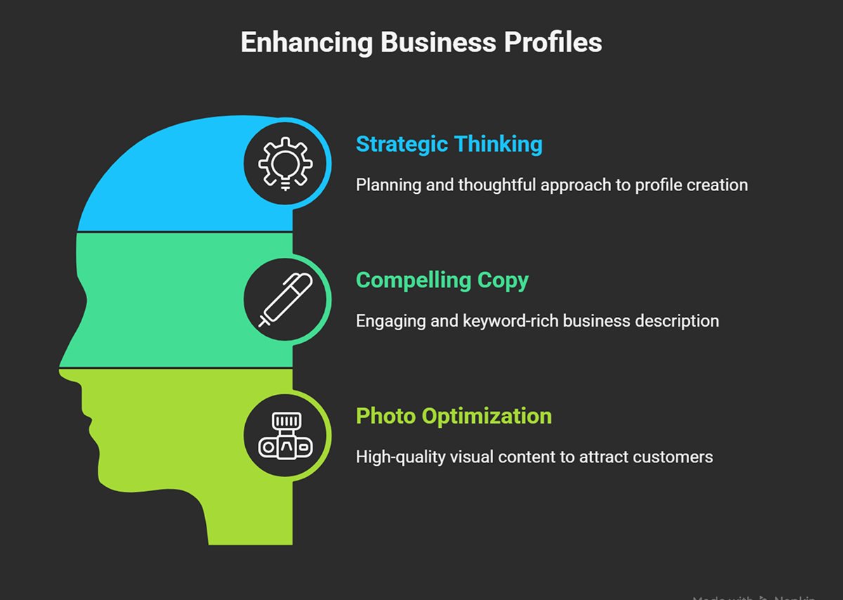 Profile completion requires strategic thinking